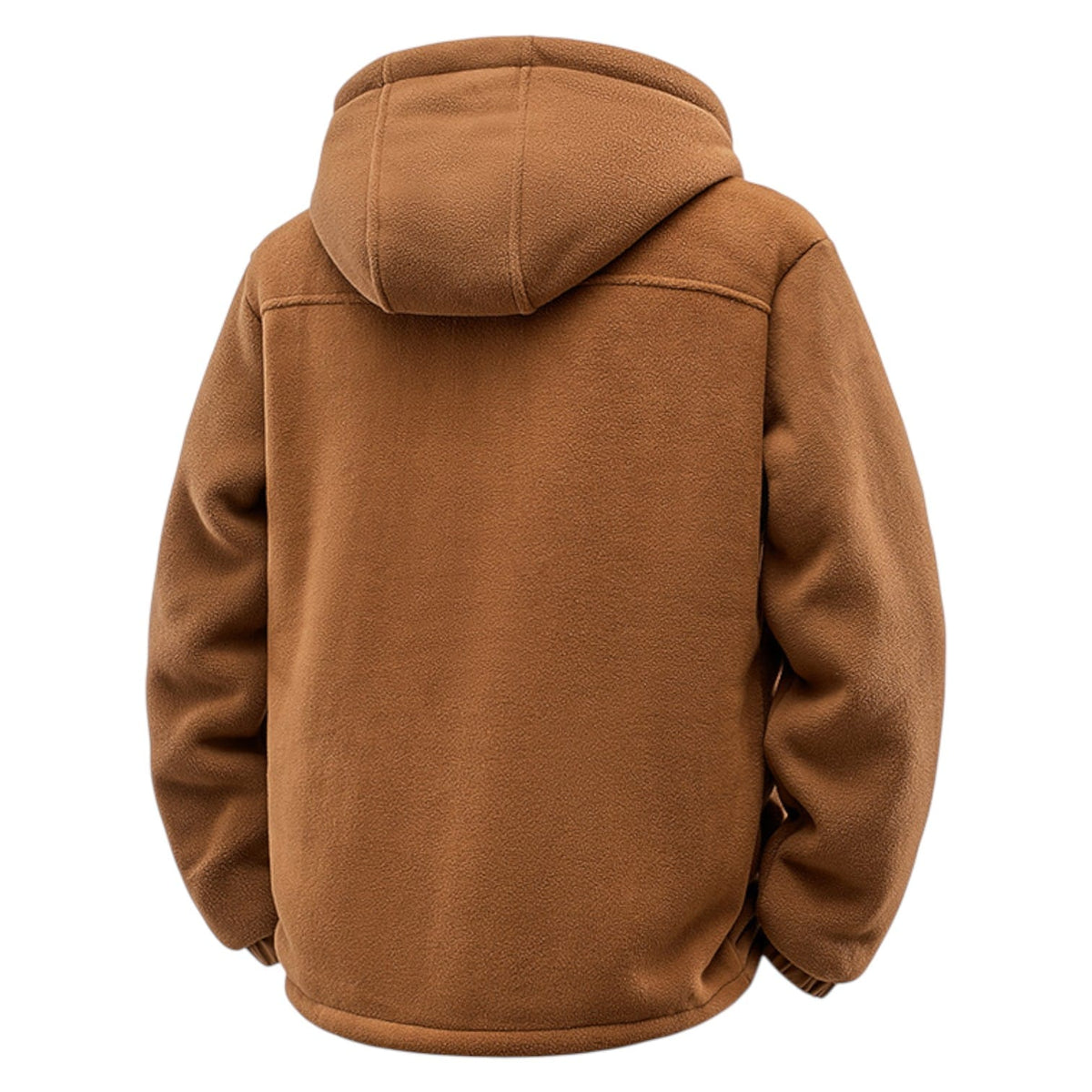 Mason | Men's Fleece Hooded Jacket with Full Zip and Side Pockets