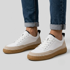Matteo Leather Court Sneakers
