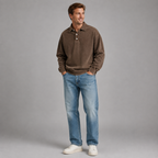 Oliver | Vintage Relaxed-Fit Long Sleeve Polo