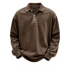 Oliver | Vintage Relaxed-Fit Long Sleeve Polo