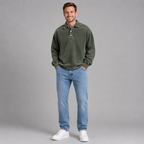 Oliver | Vintage Relaxed-Fit Long Sleeve Polo