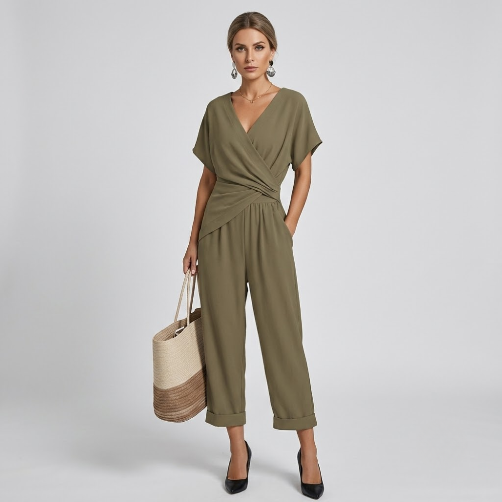 Olivia Wrap Two Piece Set