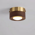 Luca Walnut LED Ceiling Light
