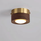 Luca Walnut LED Ceiling Light