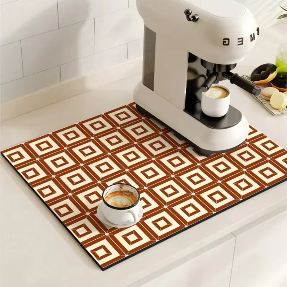 Clara Retro Tile Coffee Mat