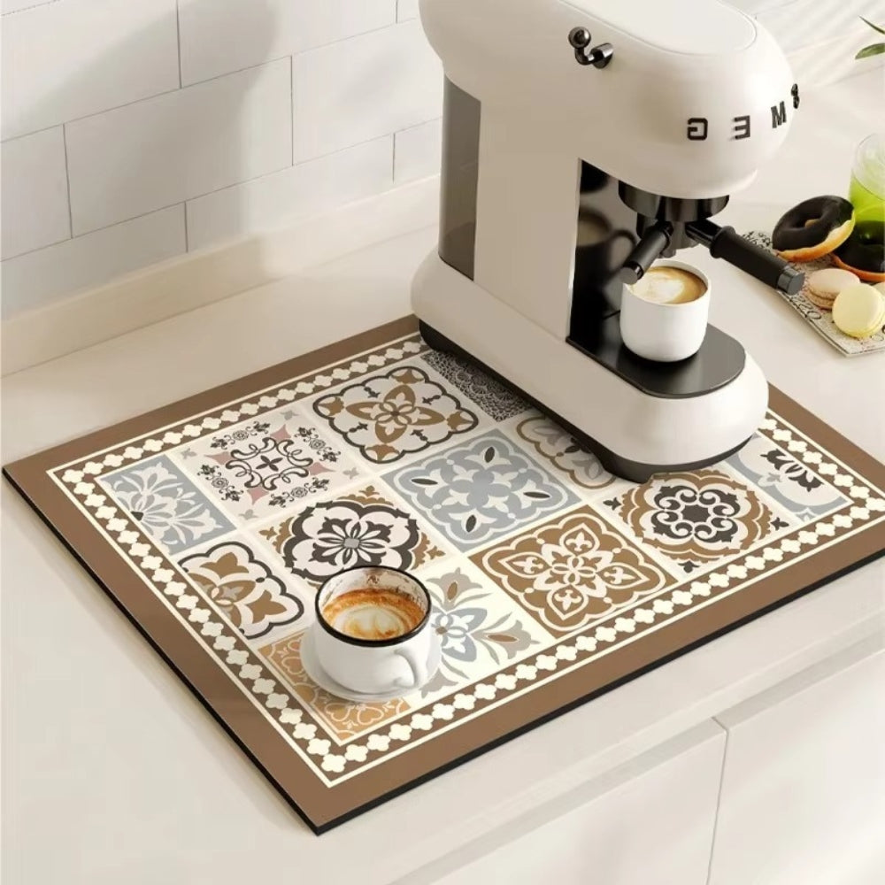 Clara Retro Tile Coffee Mat