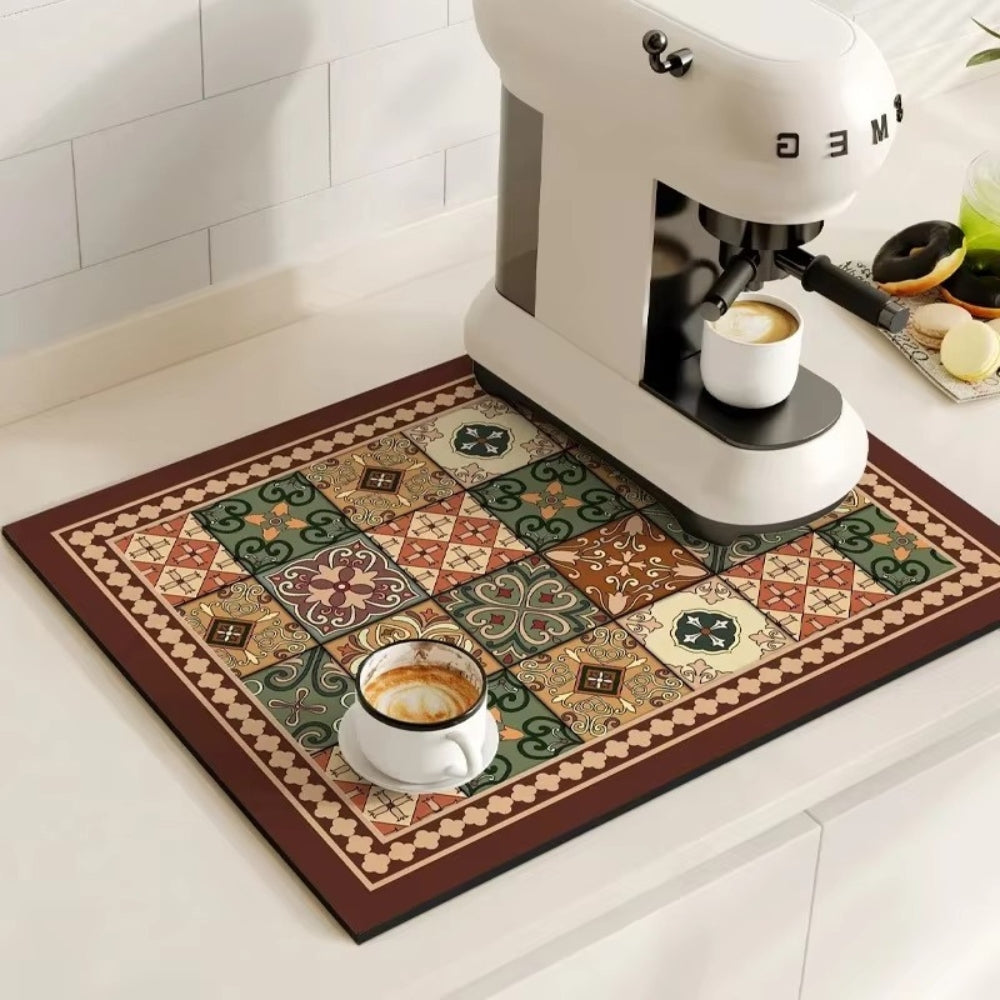 Clara Retro Tile Coffee Mat