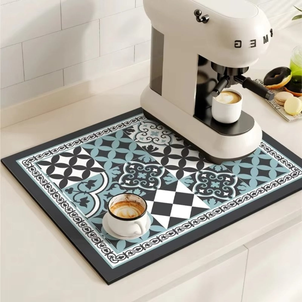 Clara Retro Tile Coffee Mat