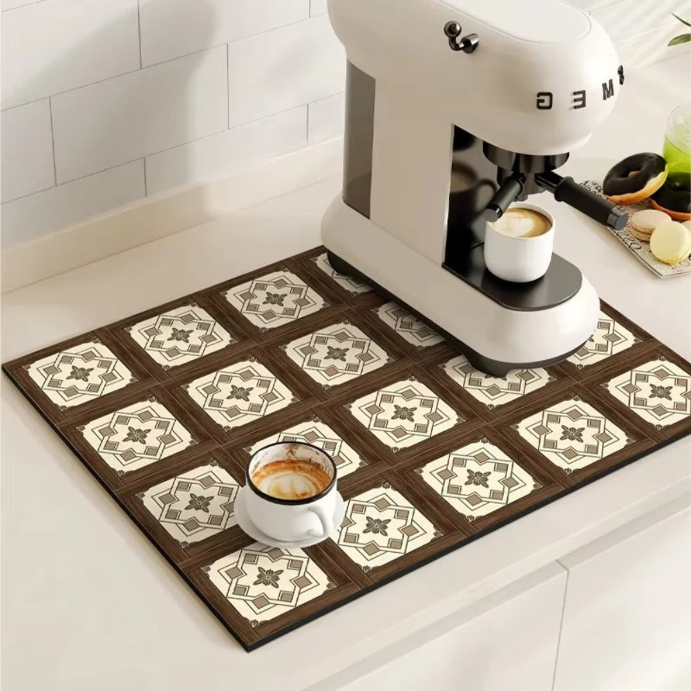 Clara Retro Tile Coffee Mat
