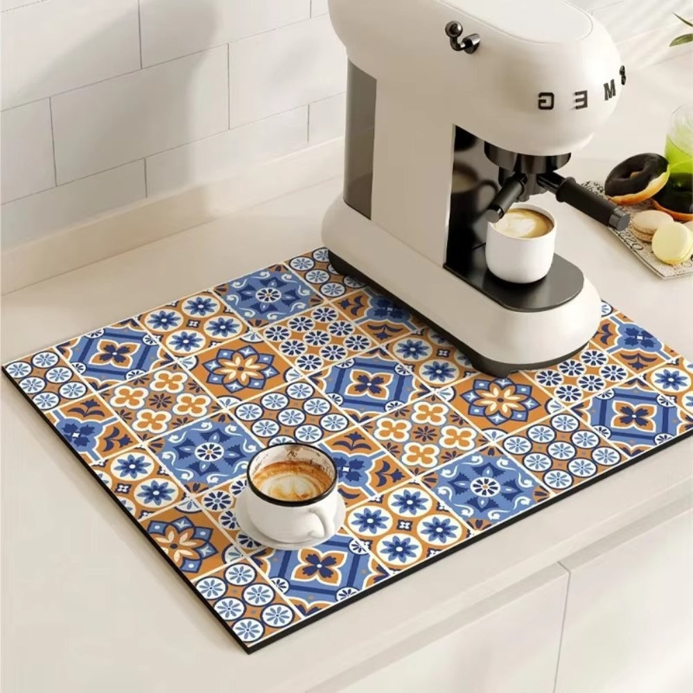 Clara Retro Tile Coffee Mat