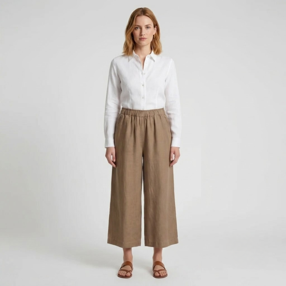 Rosalie Linen Blend Culottes