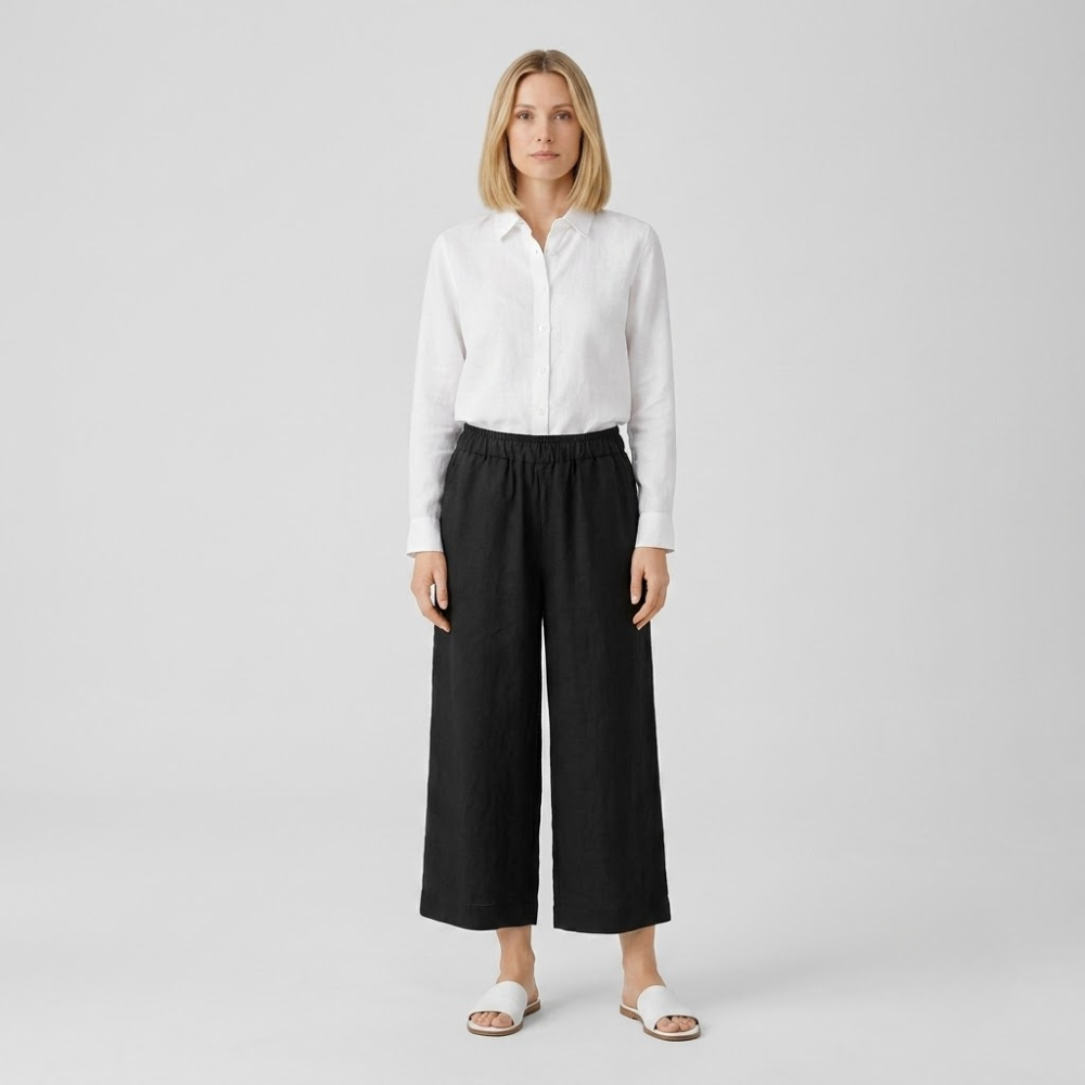 Rosalie Linen Blend Culottes