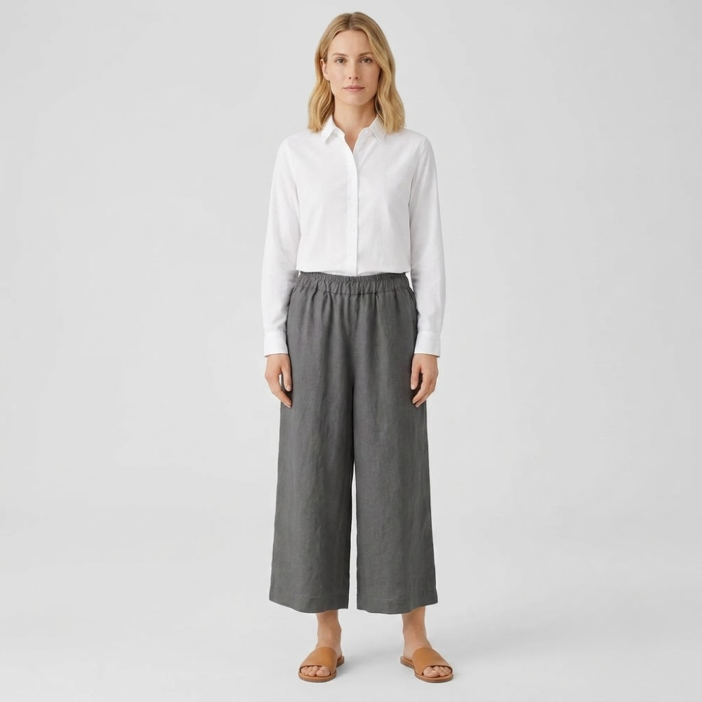 Rosalie Linen Blend Culottes
