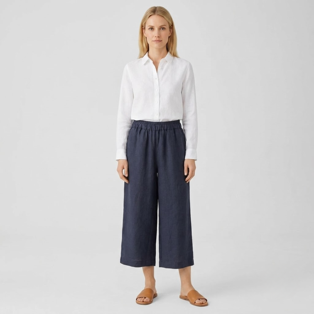 Rosalie Linen Blend Culottes