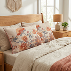 Rosalie Cotton Floral Pillowcases