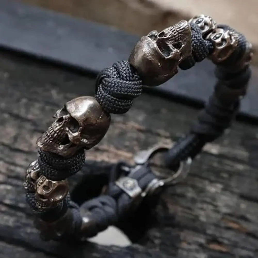 Axel Skull Cord Bracelet
