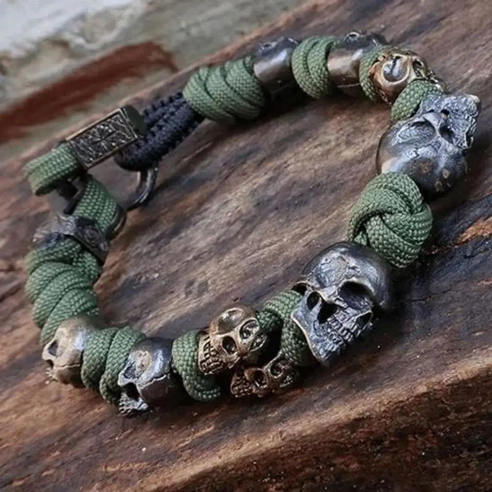 Axel Skull Cord Bracelet
