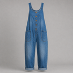 Saylor Washed Denim Overalls