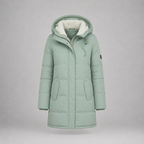 Scarlett | Quilted Fleece-Lined Hooded Parka