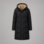 Scarlett | Quilted Fleece-Lined Hooded Parka