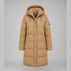 Scarlett | Quilted Fleece-Lined Hooded Parka
