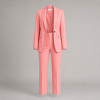Scarlett | Tailored Blazer & Straight-Leg Suit Set