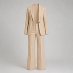 Scarlett | Tailored Blazer & Straight-Leg Suit Set