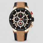 Sebastian Chronograph Leather Watch