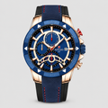Sebastian Chronograph Leather Watch