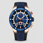 Sebastian Chronograph Leather Watch