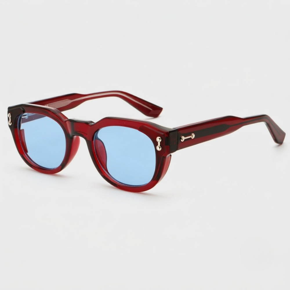 Sebastian Round Frame Sunglasses