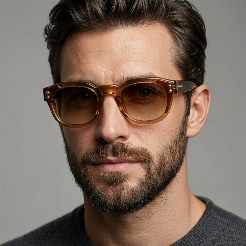 Sebastian Round Frame Sunglasses