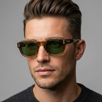 Sebastian Round Frame Sunglasses