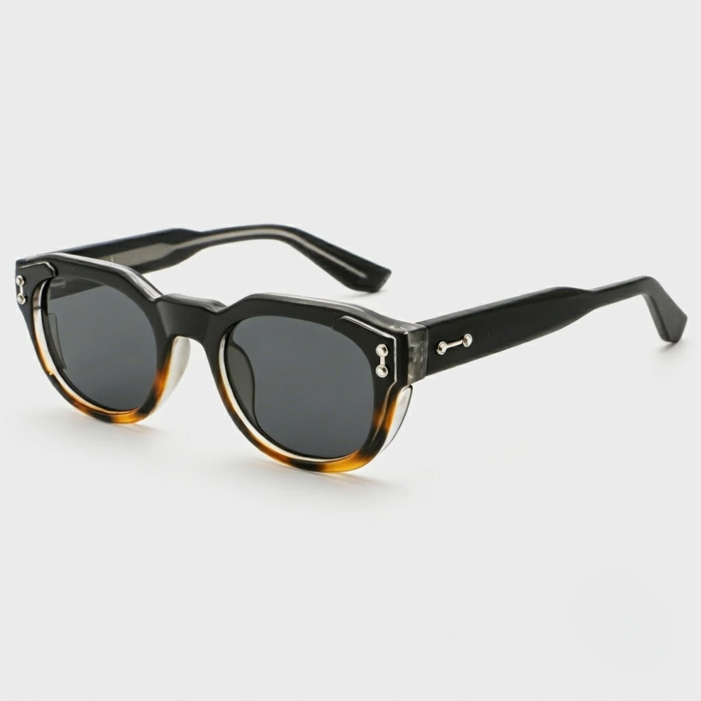 Sebastian Round Frame Sunglasses