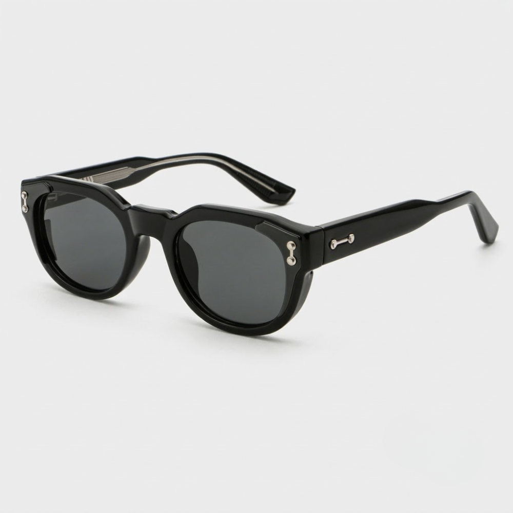 Sebastian Round Frame Sunglasses