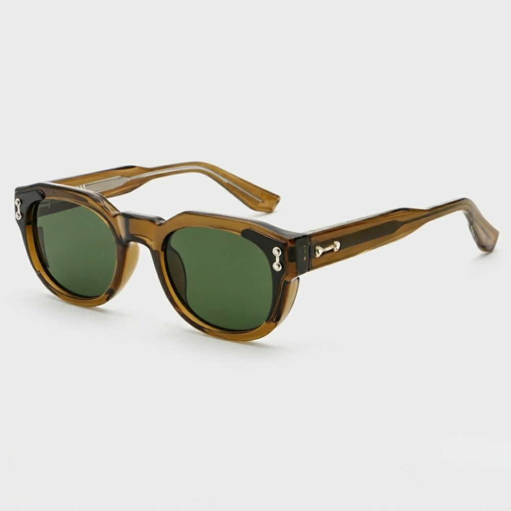 Sebastian Round Frame Sunglasses
