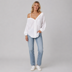 Sienna Off Shoulder Linen Blouse