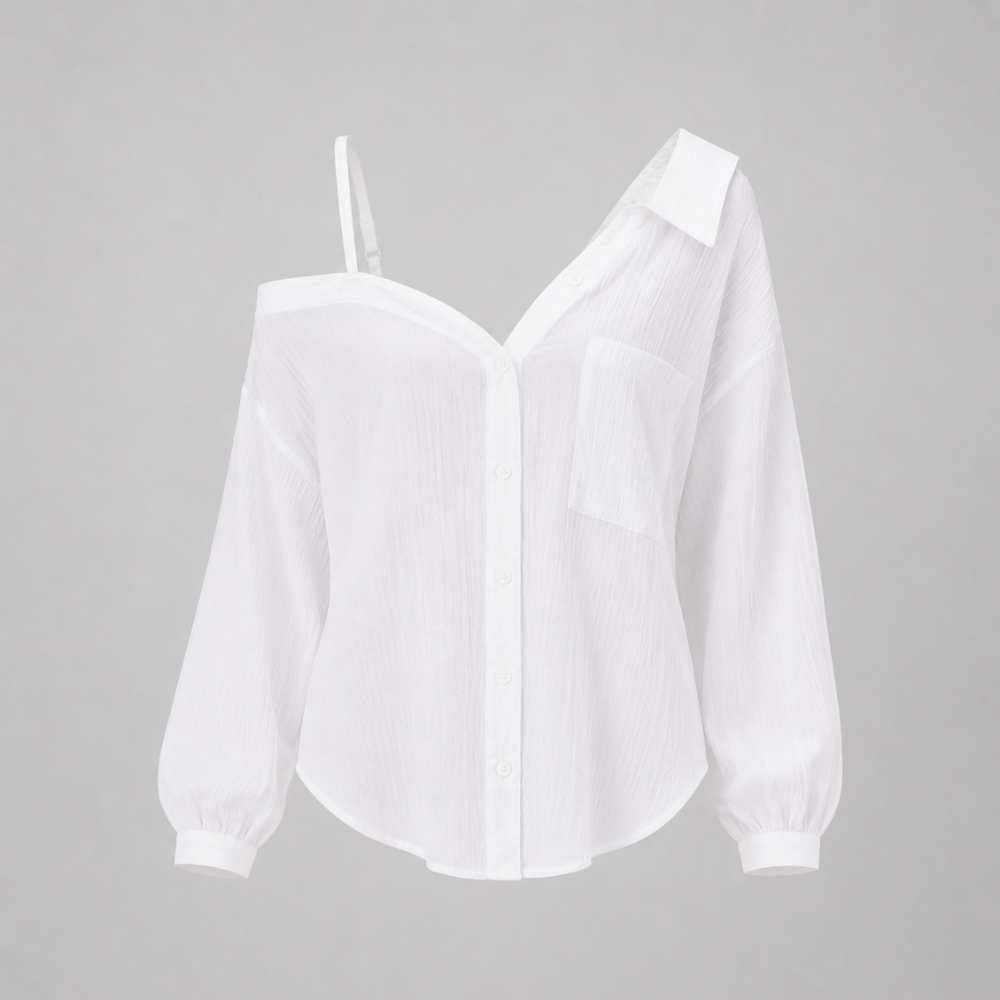 Sienna Off Shoulder Linen Blouse