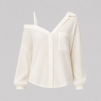 Sienna Off Shoulder Linen Blouse