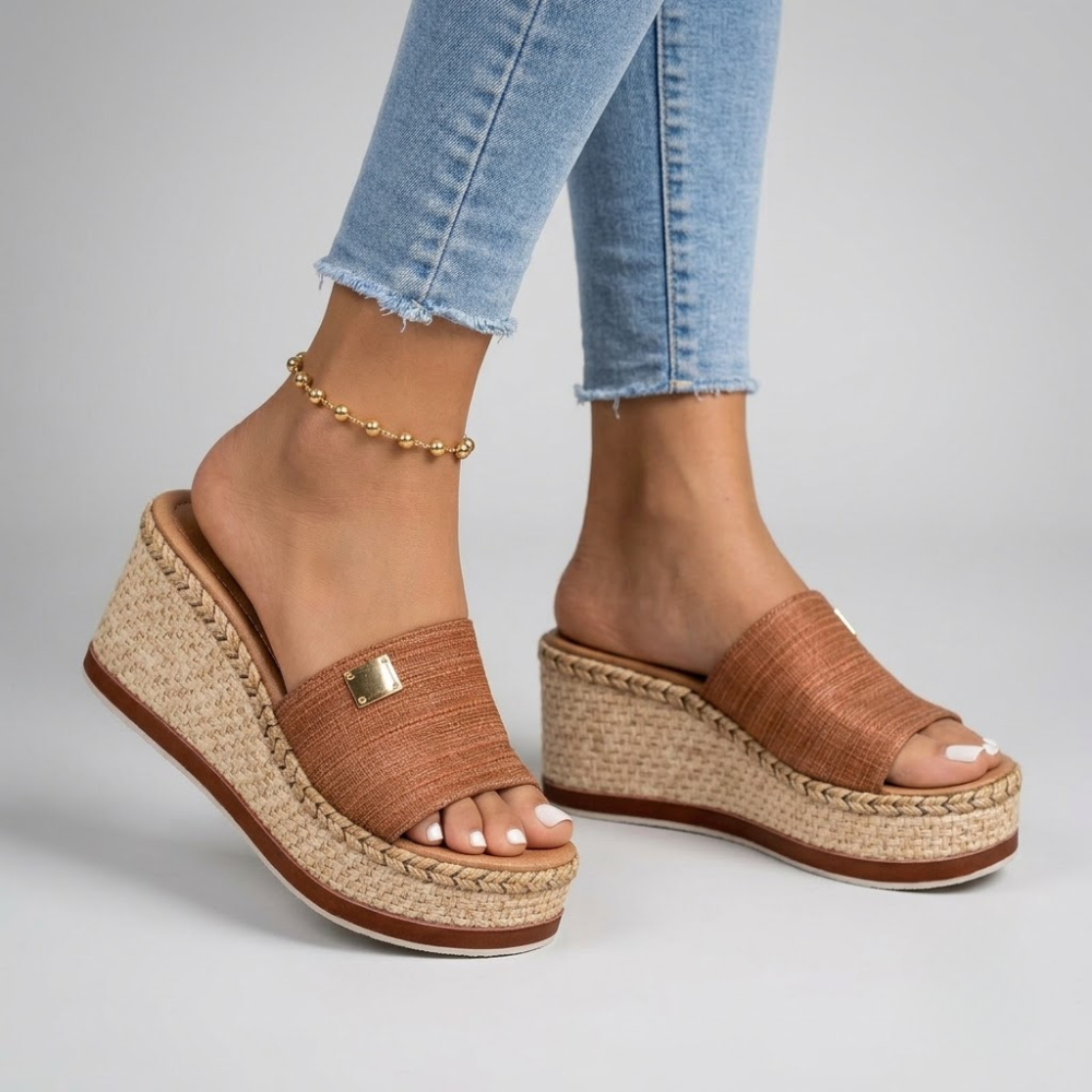 Sienna Rope Platform Wedges