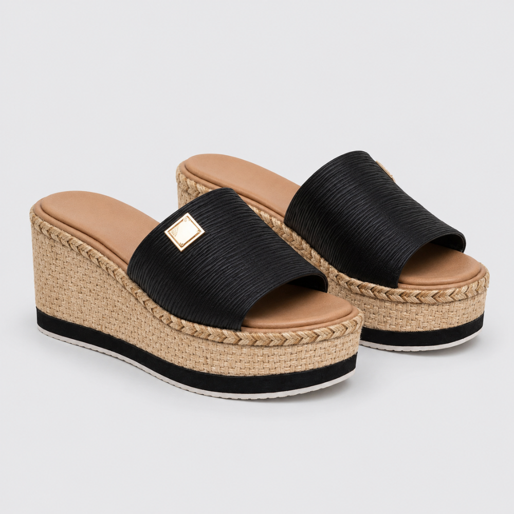 Sienna Rope Platform Wedges
