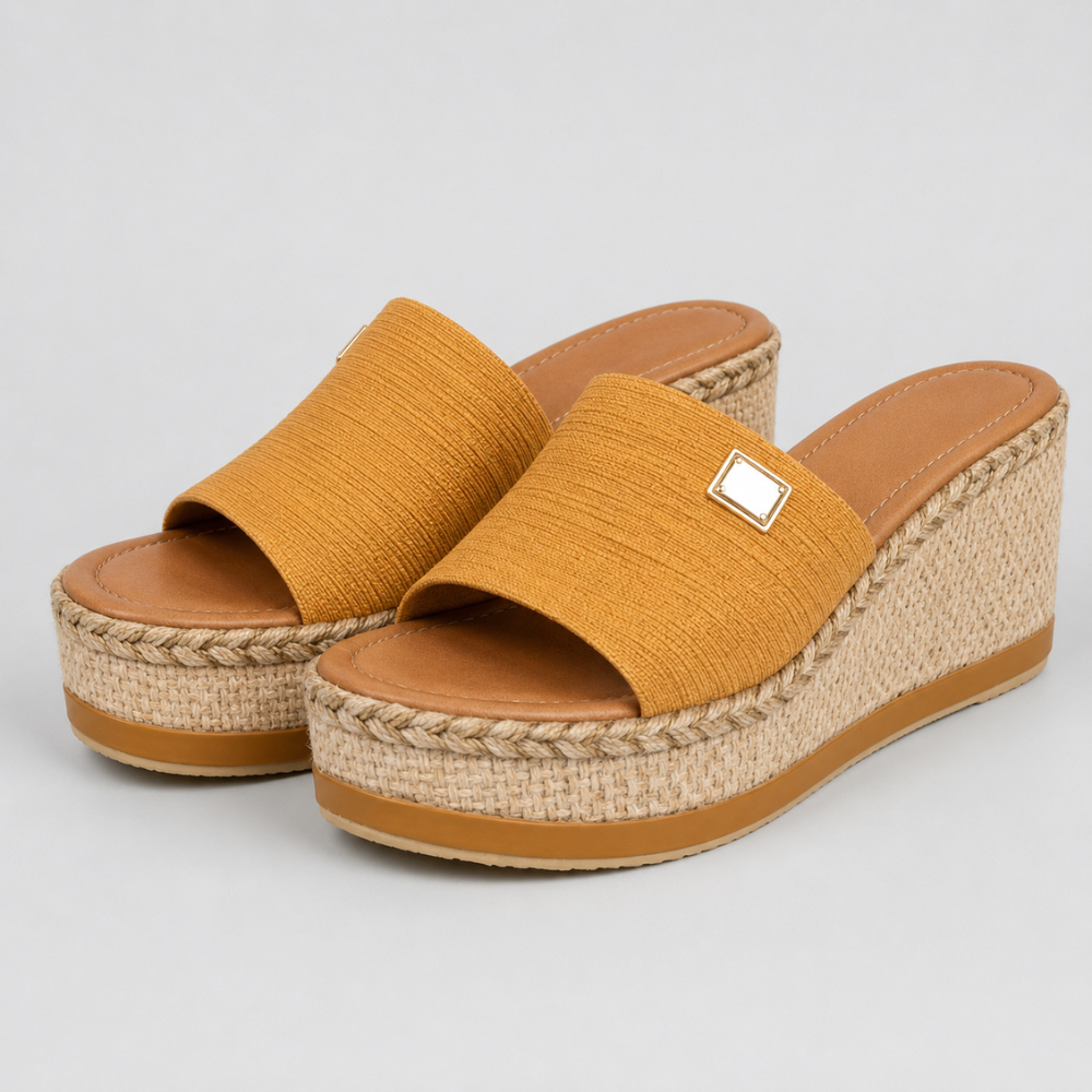 Sienna Rope Platform Wedges