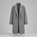 Sophia | Oversized Double-Breasted Long Coat