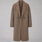 Sophia | Oversized Double-Breasted Long Coat