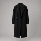 Sophia | Oversized Double-Breasted Long Coat