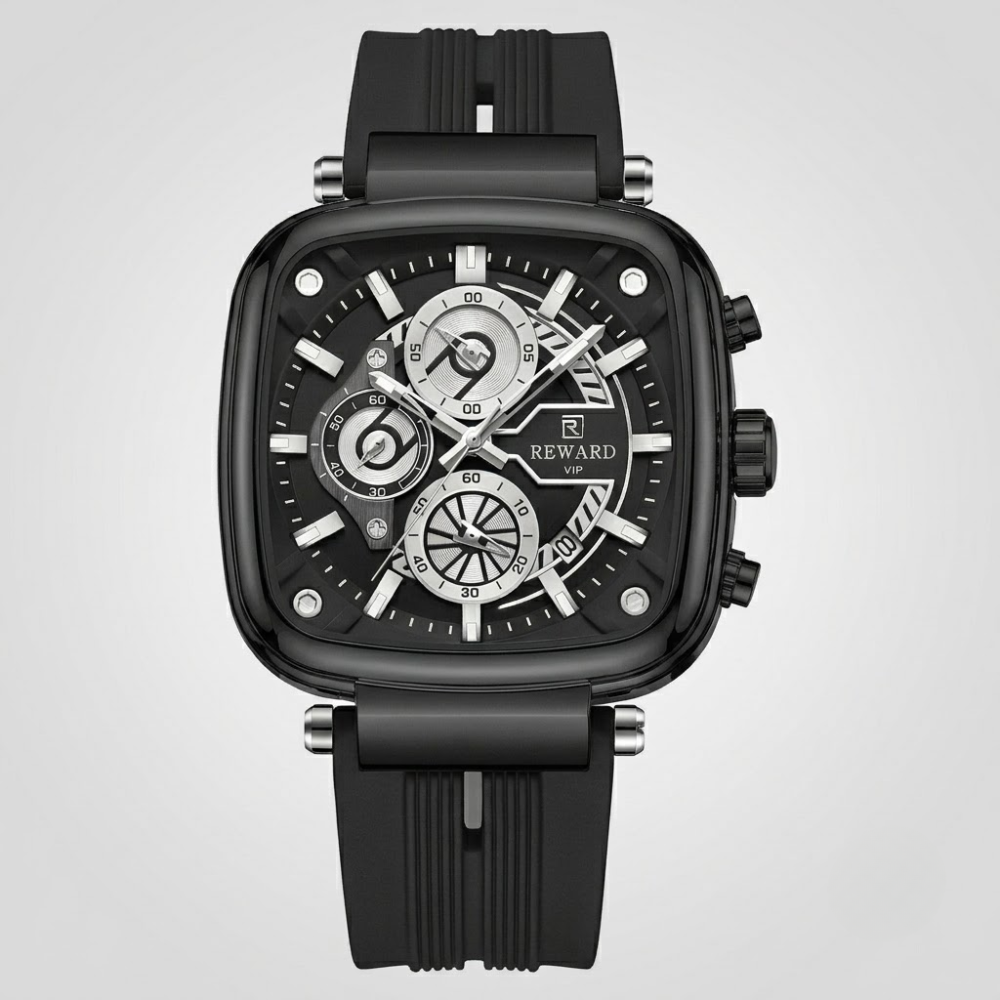 Victor Cushion Case Chronograph Watch