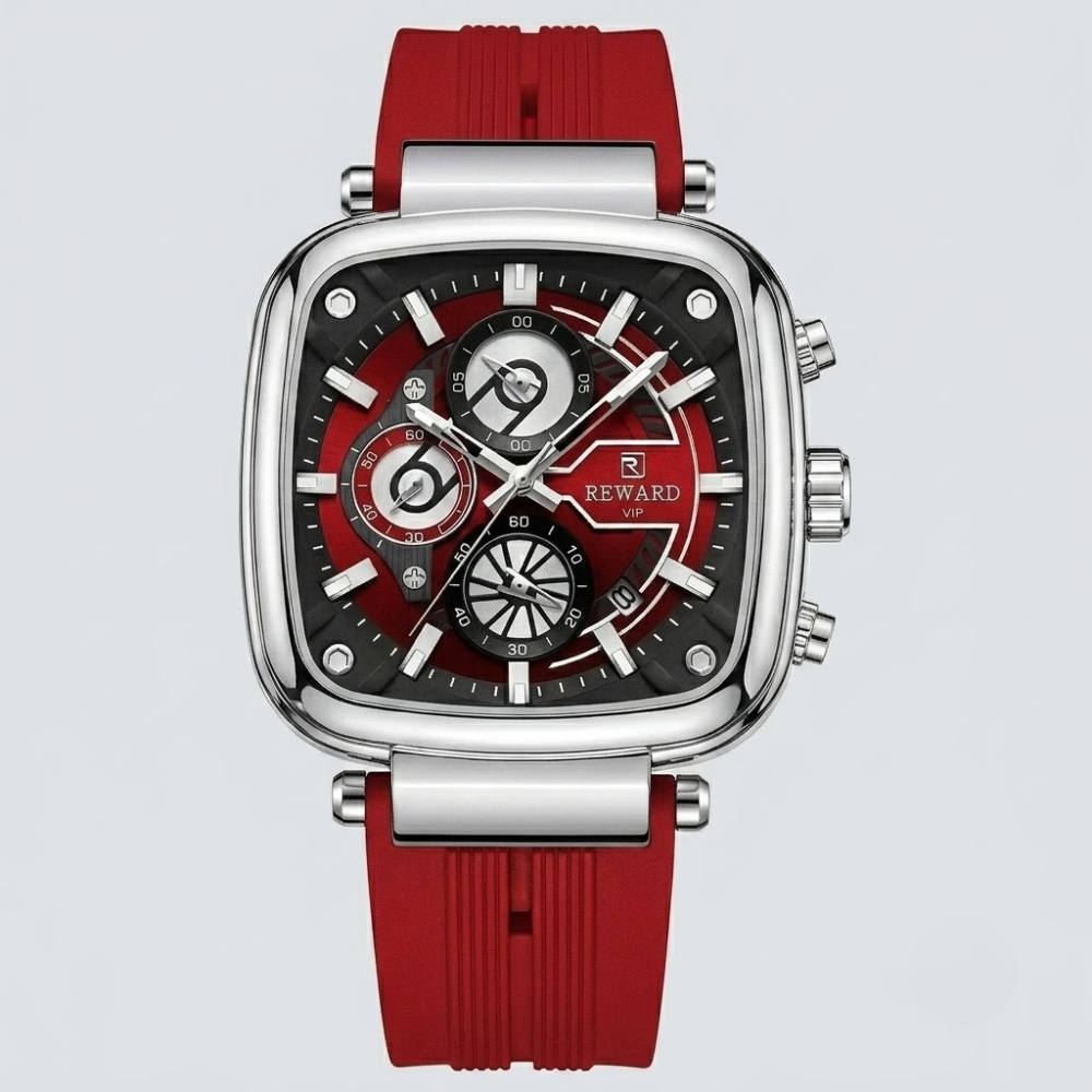 Victor Cushion Case Chronograph Watch