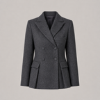 Victoria | Double-Breasted Peplum Blazer
