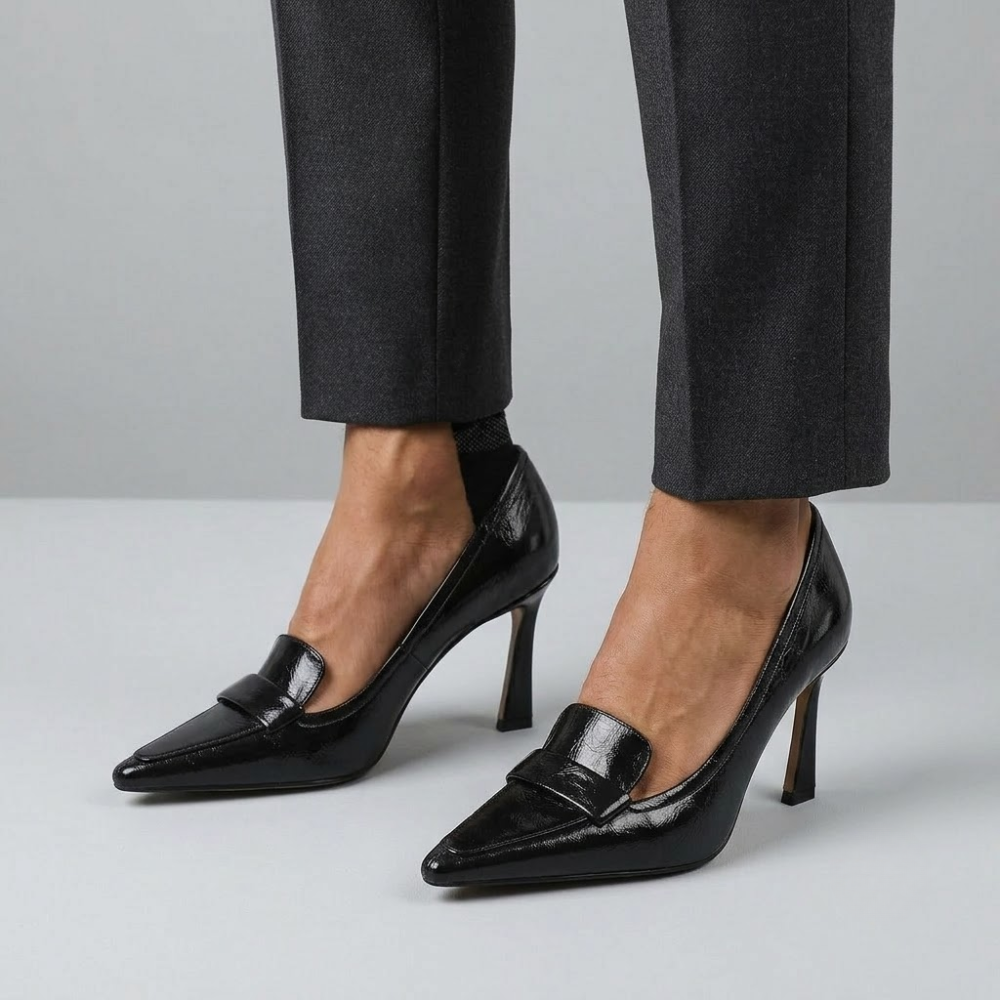 Victoria Pointed Toe Stiletto Heels