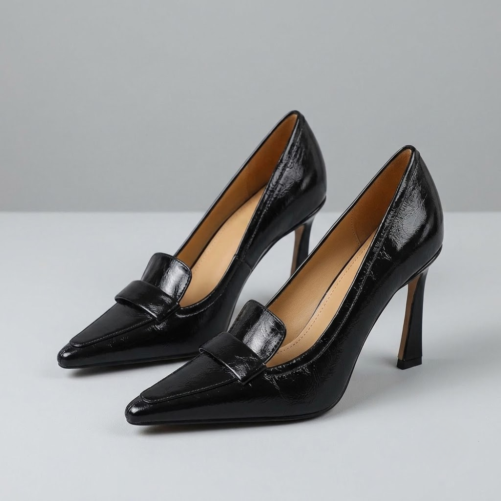 Victoria Pointed Toe Stiletto Heels